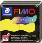 STAEDTLER Bastelnaturmaterial Fimo Modelliermasse professional gelb 57 g