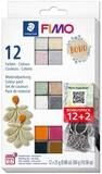 STAEDTLER Styropor-Teil STAEDTLER FIMO Modelliermasse effect boho 14x25g