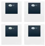 Artina Keilrahmen Keilrahmen Leinwand Premium, 40x40cm, 4er Set, 100% Baumwolle...