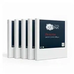 Artina Keilrahmen Keilrahmen Leinwand Premium, 60x80cm, 5er Set, 100% Baumwolle...