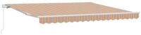 vidaXL Markise Ausziehbare Markise Mehrfarbig 400 x 300 cm (1-St)