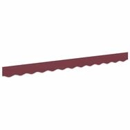 vidaXL Markise Markisensch&uuml;rzen-Ersatz Burgunderstreifen 2,5 m Polyester (1-St)