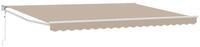 vidaXL Markise Markise Beige 450 x 300 x 165 cm Polyester und Metall (1-St)
