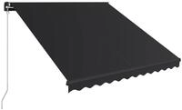 vidaXL Markise 300 x 250 cm Einziehbare Markise Handbetrieben 300x250 cm...