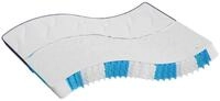 Boxspringmatratze Matratze Taschenfederkern Mittelfest 200x200 cm, vidaXL, 25 cm hoch