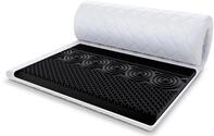 FDM, Topper NERO DOUBLE 90x200, 140x200, 160x200, 180x200 cm, 9 cm hoch,