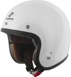Bogotto Motorradhelm H541 Solid Jethelm, geeignet f&uuml;r Brillentr&auml;ger wei&szlig; S