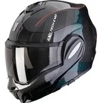 Scorpion Exo Motorradhelm EXO-Tech Evo Carbon Cad Klapphelm, vorbereitet f&uuml;r