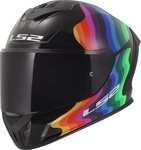 LS2 Motorradhelm FF820 Rapid III Flow Helm, Atmungsaktiv, Pinlock,
