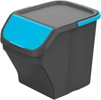 Gardissimo M&uuml;lltrennsystem Stack blau M&uuml;lleimer M&uuml;lltrenner Abfalleimer
