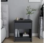 Skye Decor Nachtkonsole 100% MELAMINE COATED PARTICLE BOARD, 52,8cm x 35,9 cm x 44,6