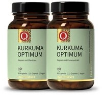 Quintessence Kurkuma Optimum &ndash; Curcumin C3 Complex & Turmerone - vegan - 120