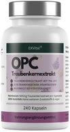 OPC Traubenkernextrakt Kapseln, hochdosiert, 500mg pro Tag, 240 Kapseln, 142 g