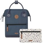 CABAIA Rucksack Melanged Backpack (Set, 3-tlg)