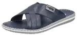 Rieker Pantolette Sommerschuh, Strandschuh, Schlappen, Hausschuh mit Label blau 46 EU