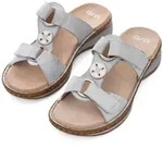 Ara HAWAII Pantolette, Keilabsatz, Sommerschuh, Schlupfschuh mit Schmuckelement wei&szlig;