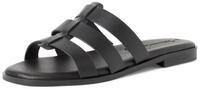Tamaris Pantolette, Sommerschuh, Schupfschuh, Flats mit modischen Riemchen