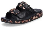 Tamaris Tamaris Damen Pantolette schwarz leo Pantolette schwarz 37 EU