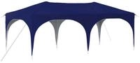 vidaXL Partyzelt Pop-up Partyzelt 575 x 288 x 245 cm Blau Oxford-Stoff