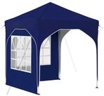 vidaXL Partyzelt Pop-up Partyzelt 192 x 192 x 245 cm Blau
