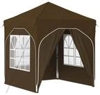 vidaXL Partyzelt Pop-up Partyzelt 192 x 192 x 245 cm Taupe