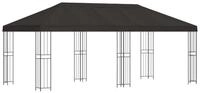 vidaXL Partyzelt Pavillon mit Seitenw&auml;nden 6 x 3 m Anthrazit Polyester und Stahl