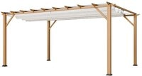 Paragon Pergola Florenz 1116, (1-tlg., Pergola, Sonnensegel), Konstruktion aus