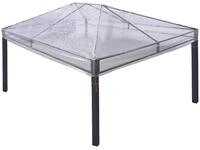 vidaXL Partyzelt Ersatzbezug f&uuml;r Pavillon Transparent 400 x 300 x 32 cm PVC