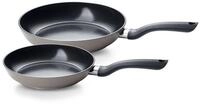 Fissler Pfannen-Set Essential, Aluminium (Set, 2-tlg., je 1x Keramikpfanne 24 + 28