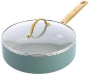 GREENPAN Schmorpfanne Padova Reserve Schmorpfanne hellblau 28cm backofenfest