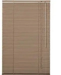 LICHTBLICK ORIGINAL Jalousie, freih&auml;ngend, Aluminium braun 90 cm x 160 cm