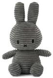 Bon Ton Toys Kuscheltier Miffy - Cord-Pl&uuml;schfigur (anthrazit, 33cm)