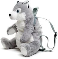 Uni-Toys Kuscheltier Rucksack aus Pl&uuml;sch - Verschiedene Modelle - F&uuml;r Kinder -