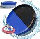 Arebos Pool-Abdeckplane rund, 2-in-1 Poolplane, Sommer&Winter Abdeckung, &Oslash;...