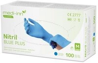 Medi-Inn Nitril-Handschuhe Nitril blue plus Einmalhandschuhe puderfrei AQL: 1.5