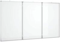 vidaXL Magnettafel Magnetisches Whiteboard Klappbar 150x80x1,7 cm Aluminium