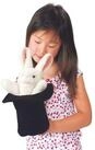 Folkmanis Handpuppen Handpuppe Folkmanis Hase im Hut