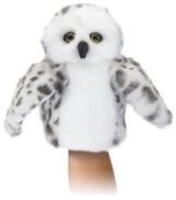 Folkmanis Handpuppen Handpuppe Folkmanis Handpuppe Schneeeule 20 cm