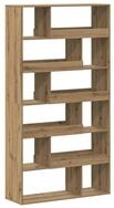 vidaXL B&uuml;cherregal B&uuml;cherregal Artisan-Eiche 100x33x187,5 cm Holzwerkstoff, 1-tlg.