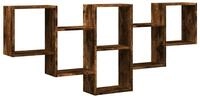 vidaXL Regal Wandregal R&auml;uchereiche 159x18x66 cm Holzwerkstoff, 1-tlg.