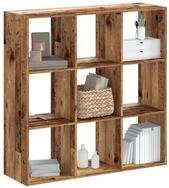 vidaXL B&uuml;cherregal 102 x 32 x 102 cm B&uuml;cherregal Standregal Bodenregal