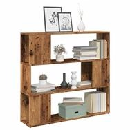 vidaXL Regal 100 x 24 x 94 cm B&uuml;cherregalRaumteiler Altholz-Optik 100x24x94 cm