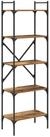 vidaXL B&uuml;cherregal B&uuml;cherregal Altholz 56 x 32 x 174 cm Holzwerkstoff, 1-tlg.