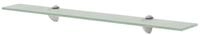 vidaXL Wandregal, Schwebende Regale 2 Stk. Glas 70x20 cm 8 mm