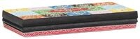 vidaXL Regal Wandregale 3 pcs Mehrfarbig 100 x 20 x 6 cm Massivholz, 3-tlg.
