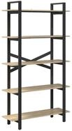 vidaXL B&uuml;cherregal B&uuml;cherregal Sonoma-Eiche 100 x 33,5 x 178 cm Holzwerkstoff,