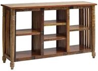 Massivmoebel24 B&uuml;cherregal FABLE, 1-tlg., Regal Altholz 150x45x90 mehrfarbig
