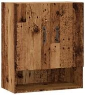 vidaXL F&auml;cherschrank Wandschrank Altholz-Optik 60x31x70 cm Holzwerkstoff (1-St)