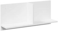 vidaXL Regal Wandschrank 70x16,5x30 cm Wei&szlig; Holzwerkstoff, 1-tlg.