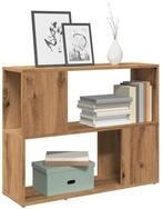 vidaXL B&uuml;cherregal, B&uuml;cherregal/Raumteiler Artisan-Eiche 80x24x63 cm